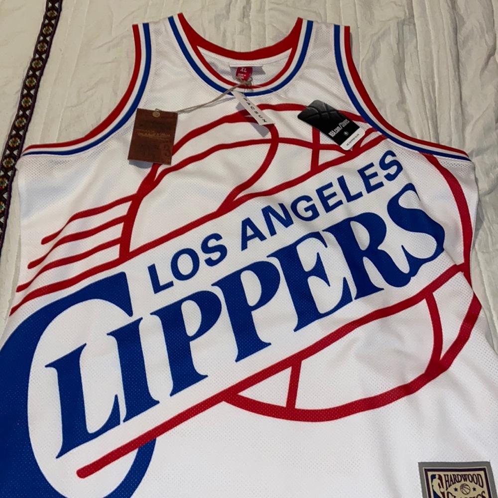 Mitchell & Ness - XL - White/Red/Blue